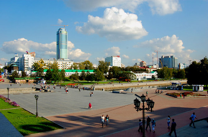 Фото екатеринбурга сегодня лето